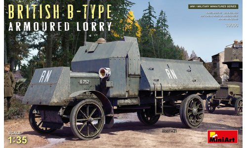 MiniArt 39006 British B-Type Armoured Lorry 1/35 Plastic Model Kit