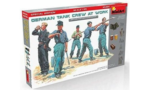 MiniArt 35285 German Tank Crew At Work. Special Edition 1/35 Plastic Model Kit