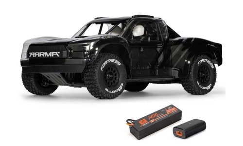 Arrma Mojave Grom 4X4 RTA Kit Brushed Desert Truck (Battery & Charger Included), Clear/Black ARA2104KT1 RC Car