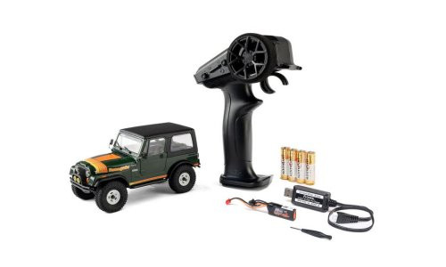 Axial 1/30 SCX30 Jeep CJ-7 Renegade 4WD RTR Brushed Green AXI-3273T2 RC Rock Crawler