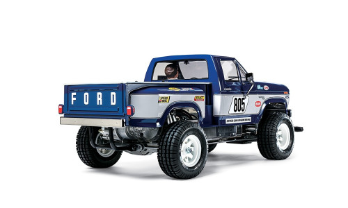 Tamiya 1/10 Ford F-150 Ranger XLT RC kit (58759) featuring robust materials, scale detailing and period-correct graphics