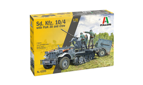 Italeri SD.KFZ.10/4 with FLAK 30 and crew 6395