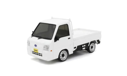 Kyosho First Mini-Z Subaru Sambar White (66607A) with realistic kei-truck styling and compact RC performance