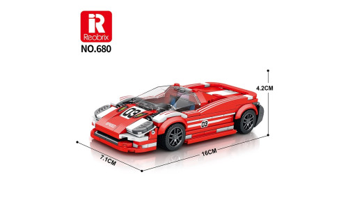 Porsche 917 Brick Model – Reobrix 680 ABS plastic kit for ages 14 and up