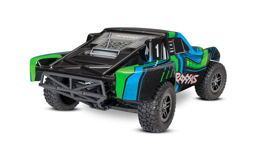 Traxxas Slash 4x4 Ultimate - Green 68277-4 Rear-Right