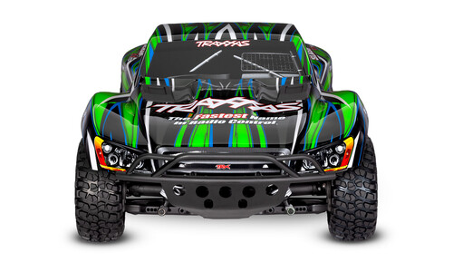 Traxxas Slash 4X4 VXL HD 1/10 Brushless Short Course Truck - Green 68386-4GRNEEN Front