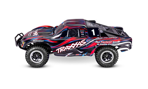 Traxxas Slash 4X4 VXL HD - Red 68386-4RED Side