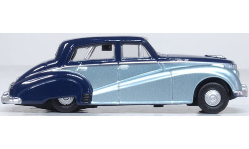 Oxford Diecast 76AS005 Armstrong Siddeley Star Sapphire Dark Blue/Light Blue Metallic Miniature Replica
