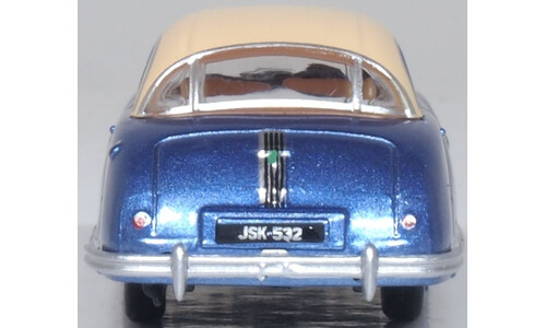 Austin Atlantic Coupe Blue/Ivory Oxford Diecast 76ATL006 Display Model