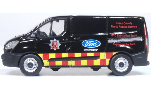 Ford Transit Custom Essex Fire & Rescue Service Oxford Diecast 76CUS009 Scale Collectible