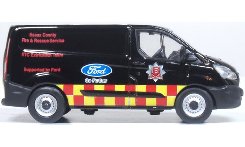 Ford Transit Custom Essex Fire & Rescue Service Oxford Diecast 76CUS009 Display Model