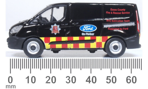 Ford Transit Custom Essex Fire & Rescue Service Oxford Diecast 76CUS009 Limited Edition Model