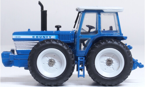 Blue Ford County Tractor Oxford Diecast 76FCT001 Display Model