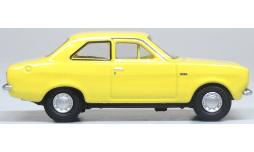 Ford Escort Mk1 Daytona Yellow Oxford Diecast 76FE004 Display Model