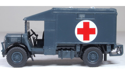 Oxford Diecast Austin K2 Ambulance 1951 RAF Transport 1/76 scale diecast model with display‑ready quality