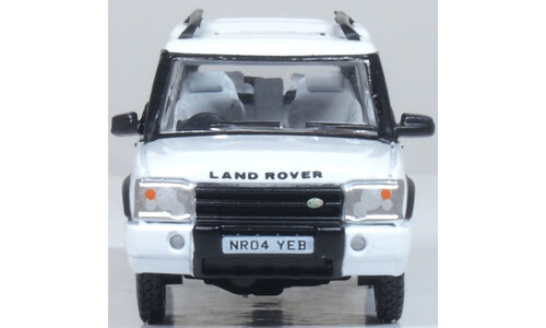 Oxford Diecast 76LRD2004 Land Rover Discovery 2 Chawton White Diecast Model
