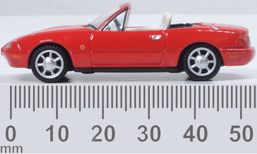 Mazda MX5 Mk1 (Open) Classic Red Oxford Diecast 76MAZ001 Limited Edition Model