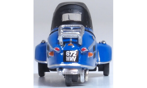 Messerschmitt KR200 Bubble Car Royal Blue Oxford Diecast 76MBC006 Scale Collectible
