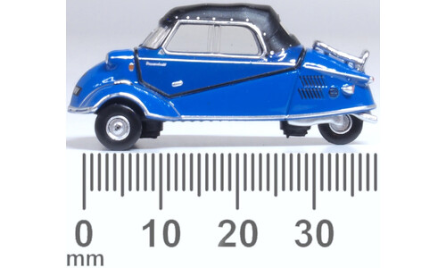 Messerschmitt KR200 Bubble Car Royal Blue Oxford Diecast 76MBC006 Limited Edition Model