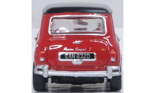 Austin Cooper Mini Tartan Red/Black Oxford Diecast 76MN012 Display Model