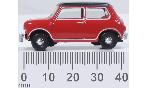 Austin Cooper Mini Tartan Red/Black Oxford Diecast 76MN012 Limited Edition Model