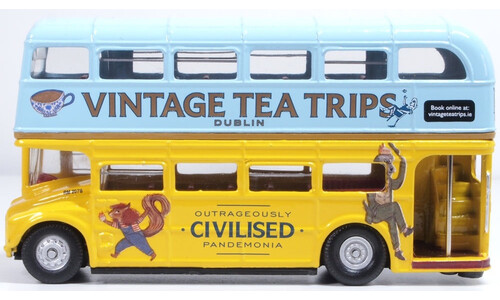 AEC Routemaster Vintage Tea Tours Oxford Diecast 76RM115 Display Model