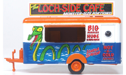 Mobile Trailer Loch Side Café Oxford Diecast 76TR020 Display Model