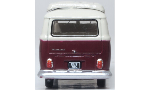 VW T1 Camper Titan Red/Beige Grey Oxford Diecast 76VWS010 Scale Collectible