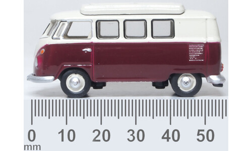 VW T1 Camper Titan Red/Beige Grey Oxford Diecast 76VWS010 Limited Edition Model
