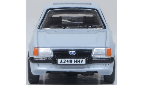 Oxford Diecast 76XR008 Ford Escort XR3i Nimbus Grey Diecast Model