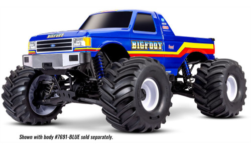 Traxxas 8S X‑Monster RC Monster Truck 4WD Brushless Electric with VXL‑8s power system and belted chevron tyres