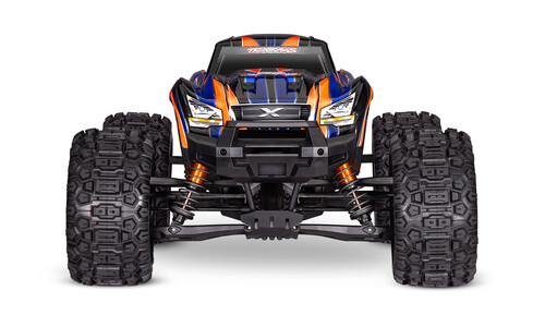 Traxxas X-MAXX 8S Monster Truck Brushless 4WD Orange Edition 77096-4ORN Front