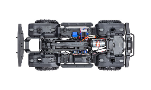 82216-4 TRX-4 Kit – customizable RC crawler with twin-friction slipper clutch and steel CV driveshafts