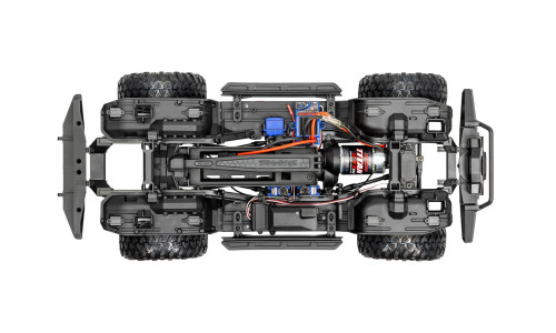 Traxxas 82256-4 TRX-4 Land Rover Defender 1/10 scale Green Edition featuring accurate proportions and trail-ready design