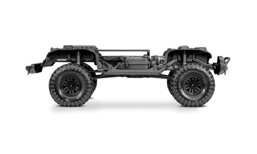 Traxxas 1/10 TRX-4 Land Rover Defender Green Edition RC crawler with realistic suspension and rugged trim