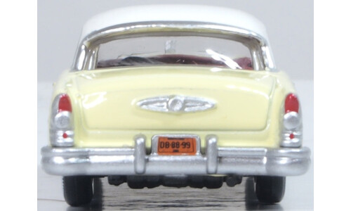 1955 Buick Century Condor Yellow/Dover White Oxford Diecast 87BC55008 Scale Collectible