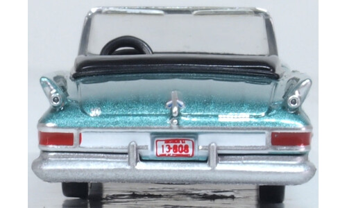 1961 Chrysler 300 Convertible (Open) Pinehurst Green Oxford Diecast 87CC61005 Scale Collectible