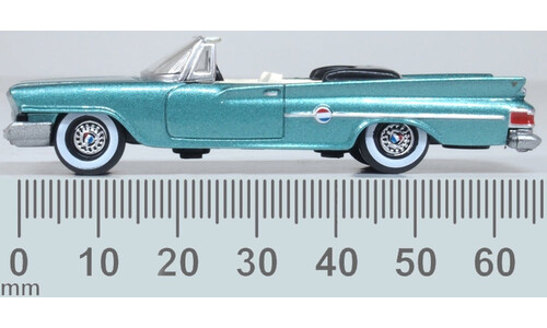 1961 Chrysler 300 Convertible (Open) Pinehurst Green Oxford Diecast 87CC61005 Limited Edition Model