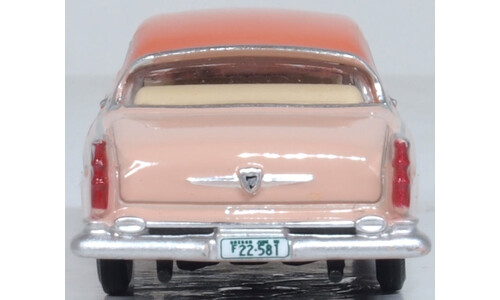 1955 Chrysler New Yorker Deluxe Coupe St. Regis Desert Sand/Canyon Tan Oxford Diecast 87CNY55002 Scale Collectible