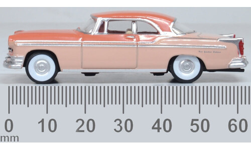 1955 Chrysler New Yorker Deluxe Coupe St. Regis Desert Sand/Canyon Tan Oxford Diecast 87CNY55002 Limited Edition Model