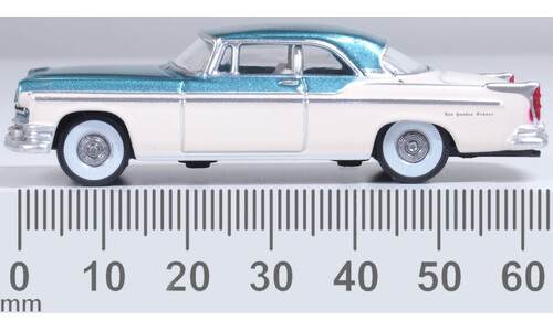 Chrysler New Yorker Deluxe Coupe St. Regis 1955 Jade Green/Platinum Oxford Diecast 87CNY55004 Limited Edition Model