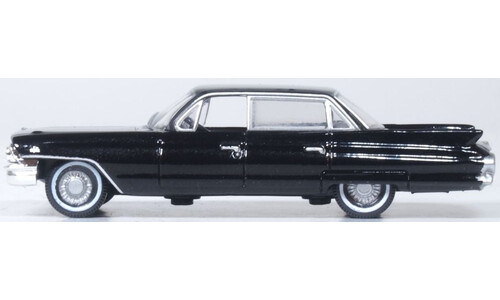 Cadillac Sedan De Ville 1961 Ebony Oxford Diecast 87CSD61004 Display Model
