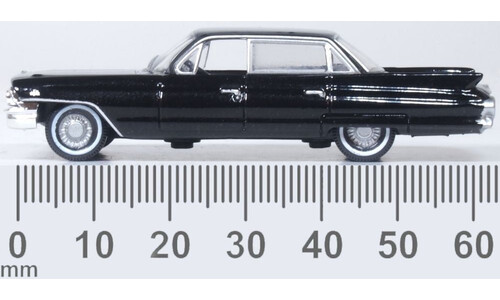 Cadillac Sedan De Ville 1961 Ebony Oxford Diecast 87CSD61004 Limited Edition Model