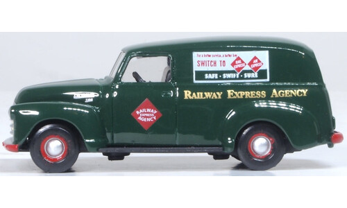 1950 Chevrolet Panel Van Railway Express Agency Oxford Diecast 87CV50005 Display Model