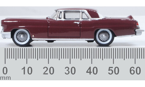 1956 Continental MkII Dark Red Oxford Diecast 87LC56005 Limited Edition Model