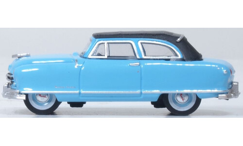 1950 Nash Rambler Custom Landau Convertible Strato Blue Oxford Diecast 87NR50001 Display Model