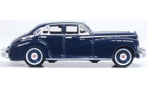 Oxford Diecast 87PC42001 1942 Packard Clipper Touring Sedan Packard Blue Diecast Model