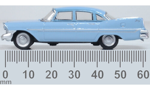1959 Plymouth Savoy Sedan Powder Blue Oxford Diecast 87PS59003 Limited Edition Model