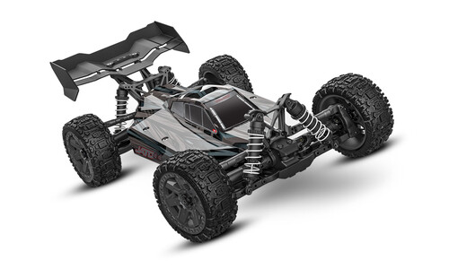 Traxxas Jato 4x4 Brushless BL-2S - Black 90154-4BLK Front right