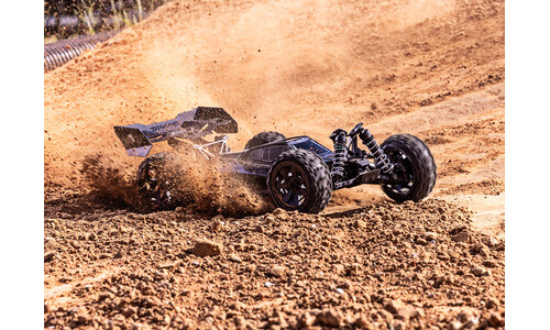Traxxas Jato 4x4 Brushless BL-2S - Black 90154-4BLK Action